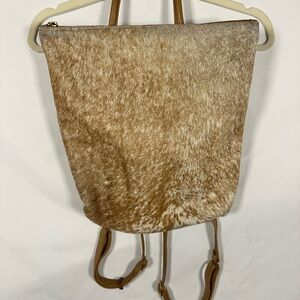 Primecut cowhide backpack